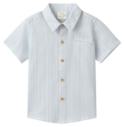 Newport Shirt - Chambray Stripe