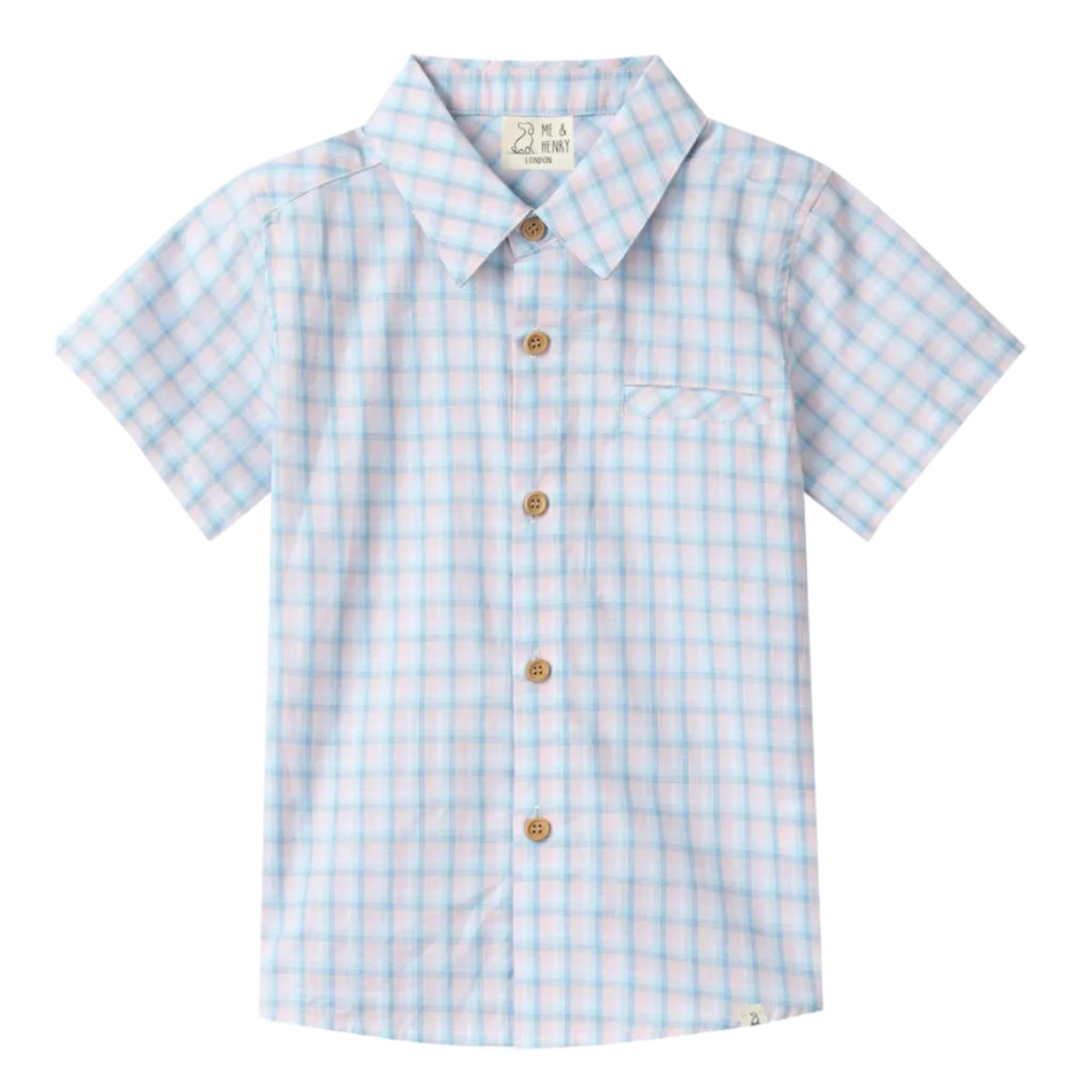 Newport Shirt - Pink/Blue Plaid