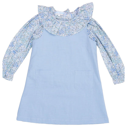 Matilda Dress - Blue Floral