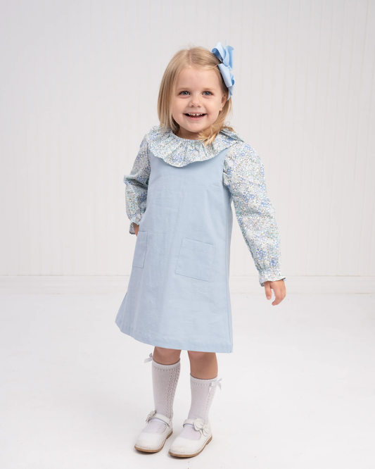 Matilda Dress - Blue Floral