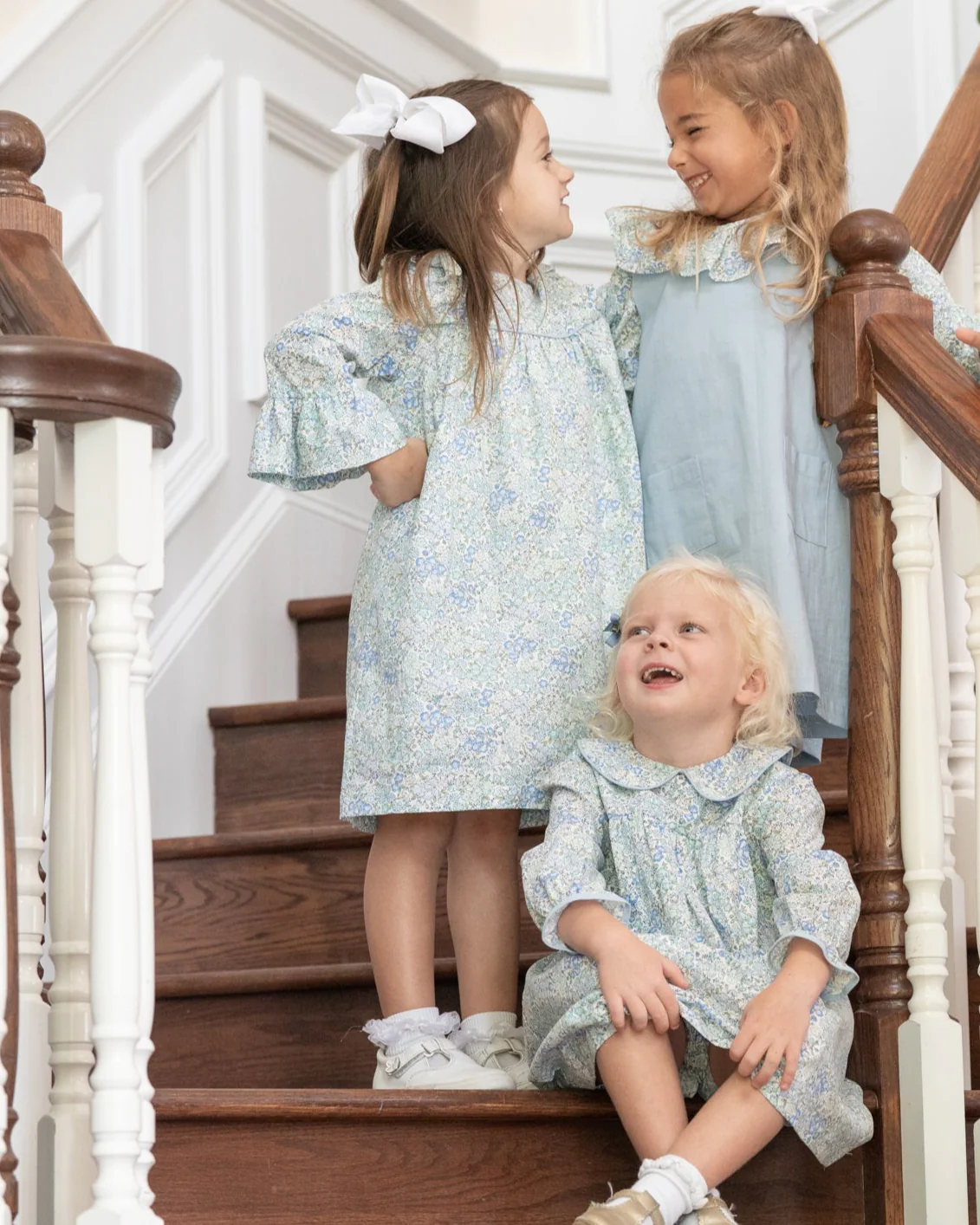 Matilda Dress - Blue Floral