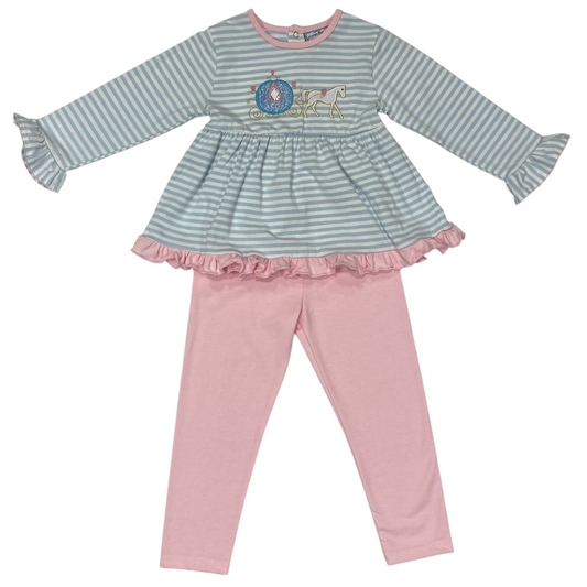 Horse & Carriage Appl. Pant Set