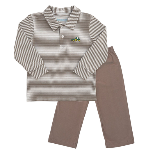 Tractor Polo Pant Set