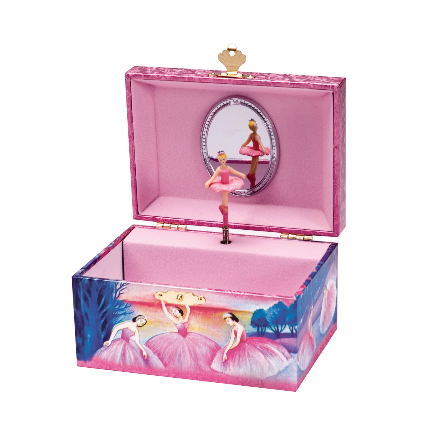 Iridescent Ballerina Jewelry Box -IBJB