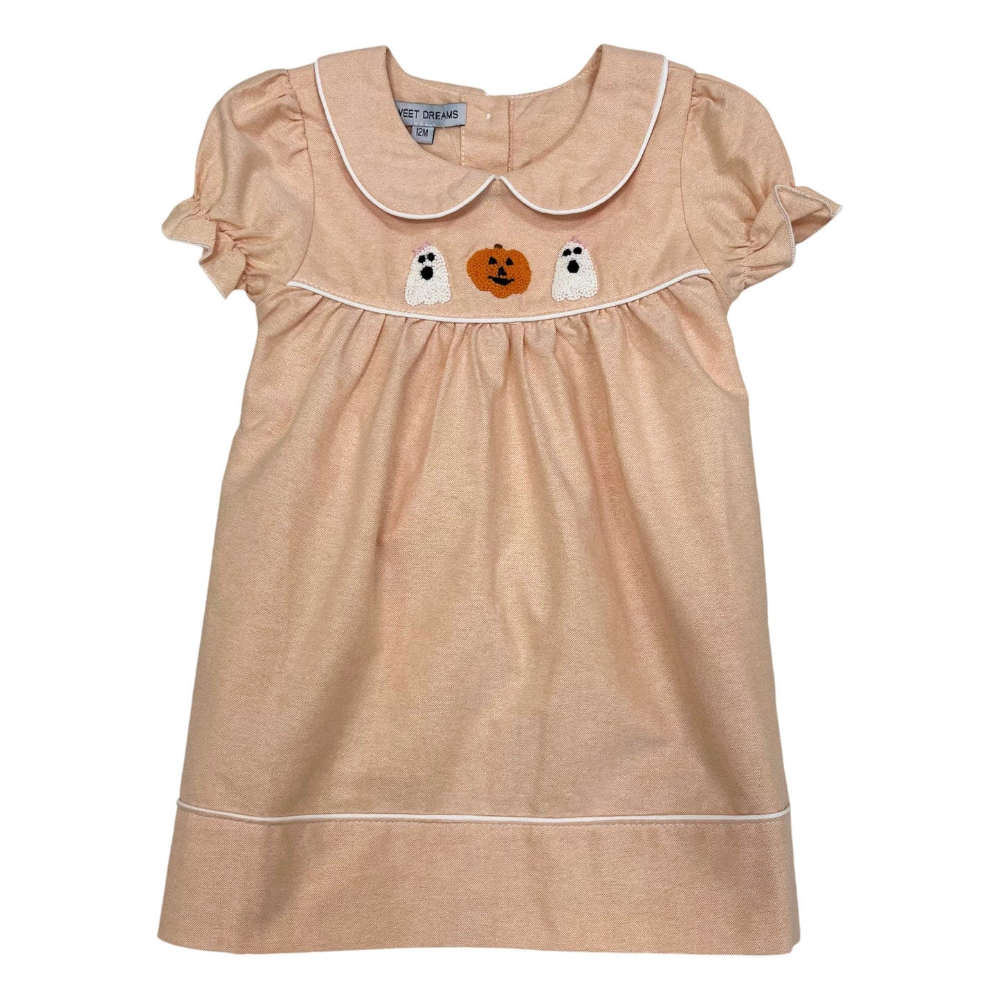 Pumpkin & Ghost Emb. Dress