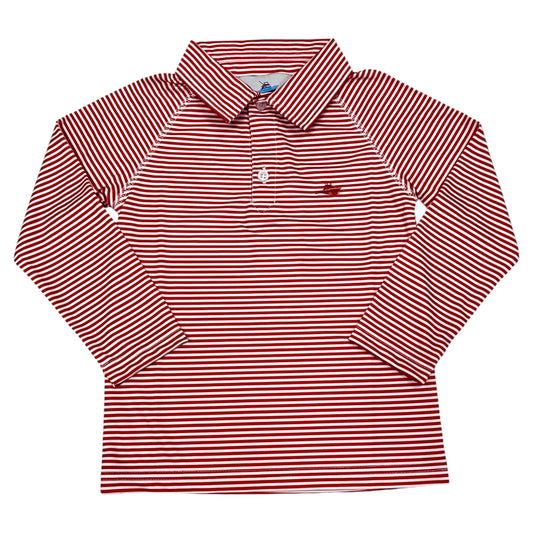 White/Red Polo