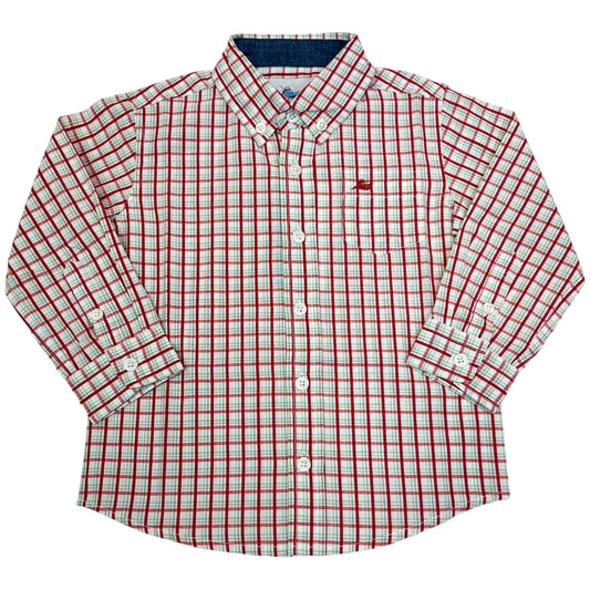 Dress Shirt - Red/Green