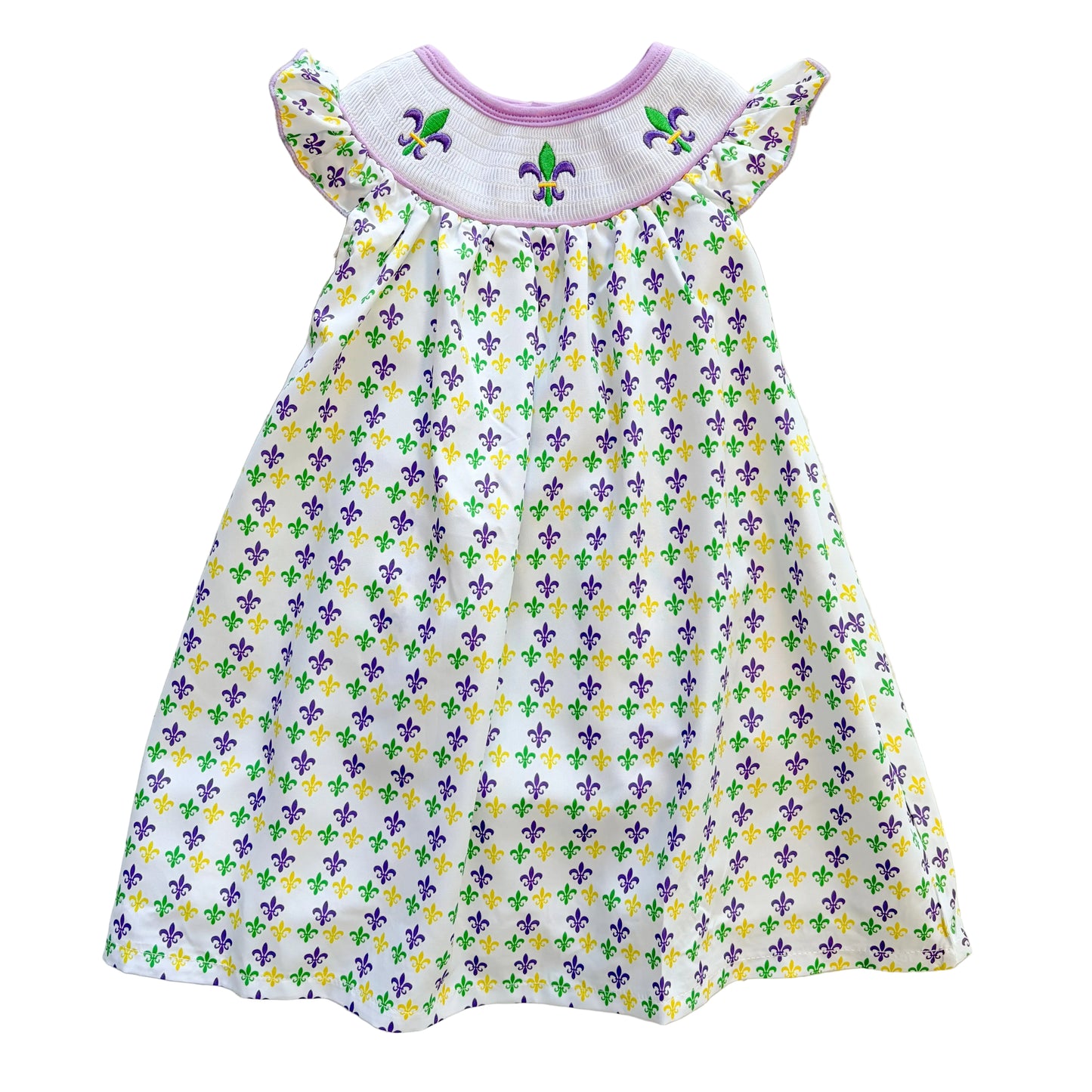 Mardi Gras Smock Dress