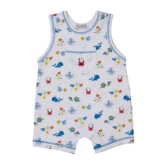 Ocean Antics S/L Playsuit