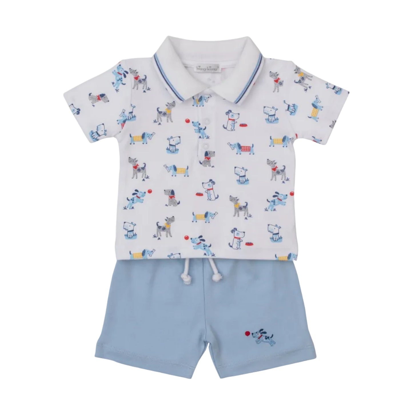 Puppy Patch Bermuda Set
