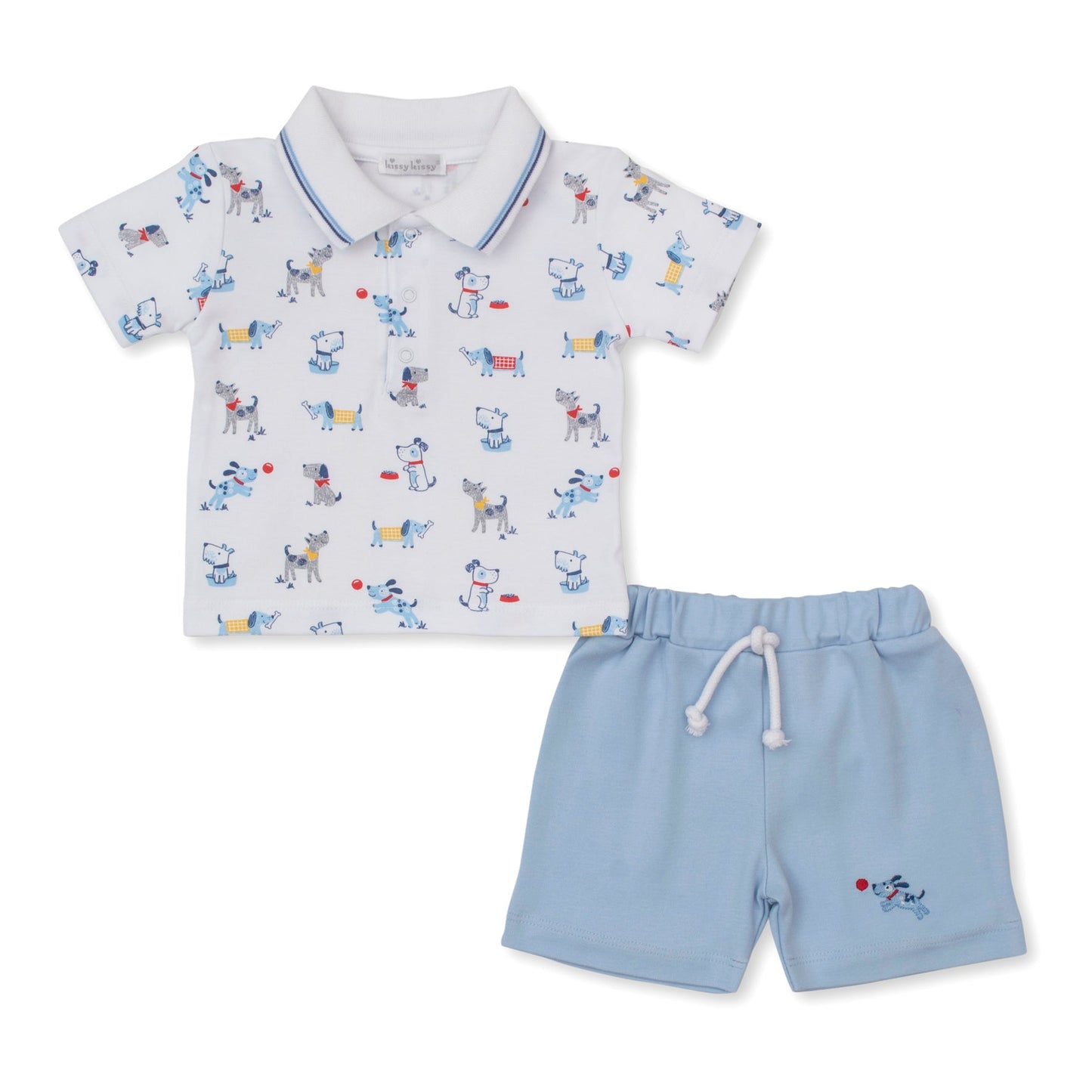 Puppy Patch Bermuda Set