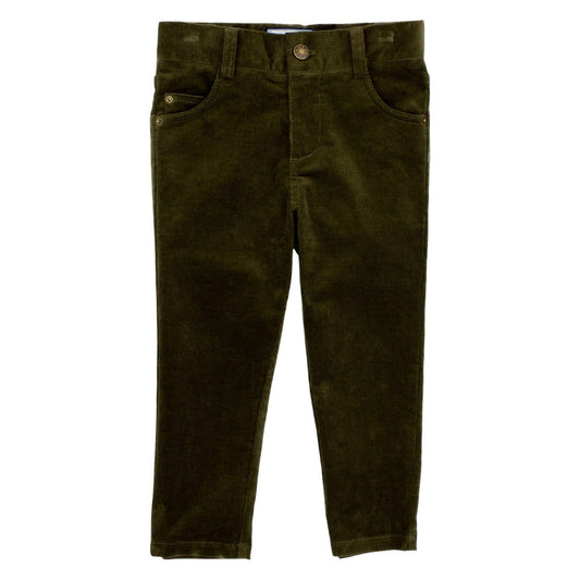 Pinwale Cord Pant - Olive