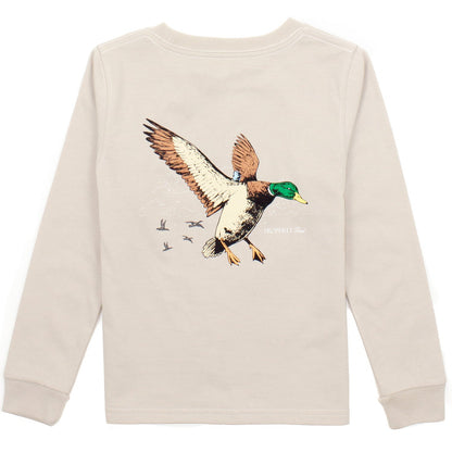 Mallard Flight L/S Tee - Linen