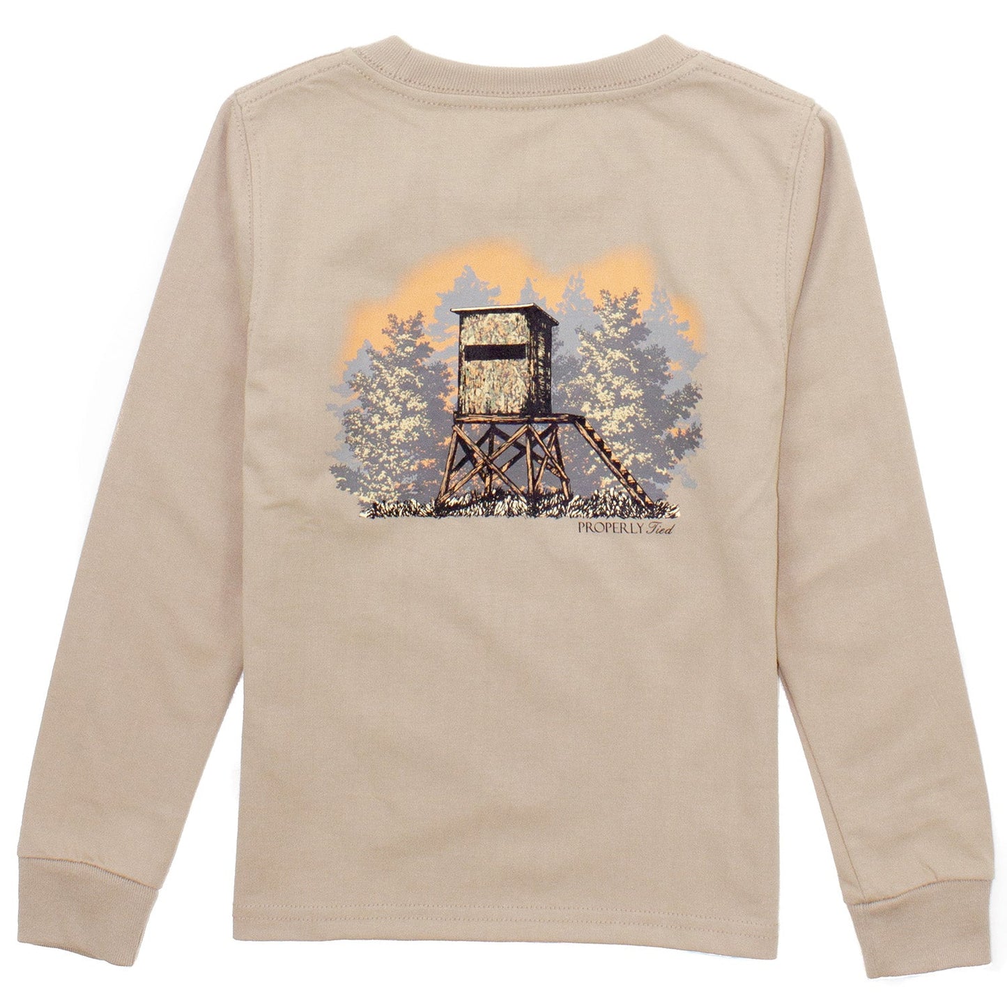 Deerstand L/S Tee - Sand