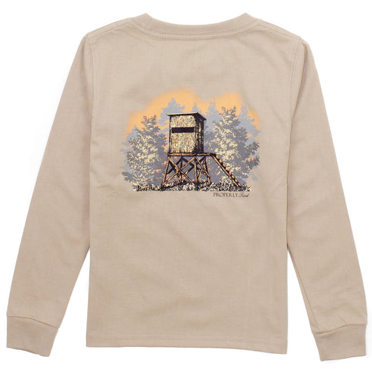 Deerstand L/S Tee - Sand