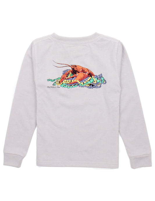 Mardi Crawfish L/S Tee