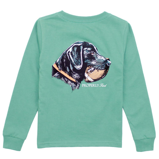 Good Catch L/S Tee - Ivy