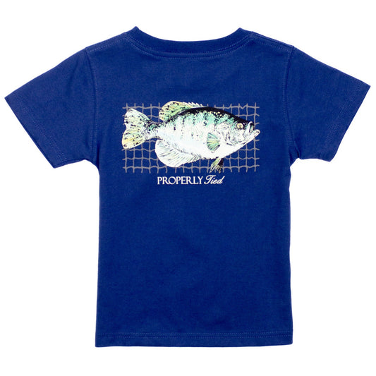 Crappie Tee - River Blue