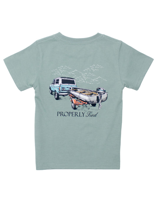 Towing the Line S/S Tee - Fog