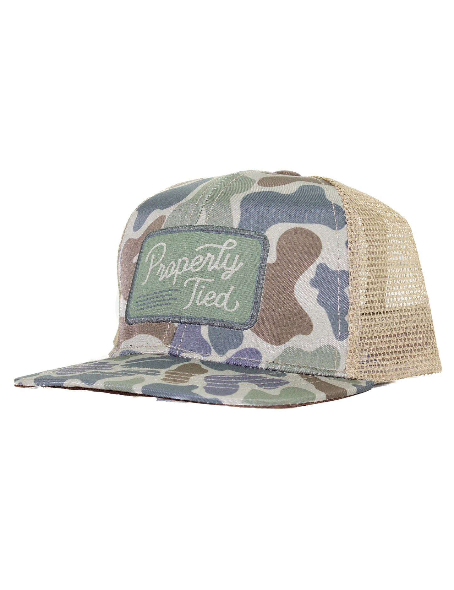 Vintage Camo Trucker Hat