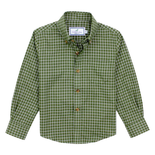 Woodland Sportshirt - Cypress Needle