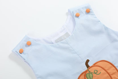 Lt. Blue Pumpkin Overalls