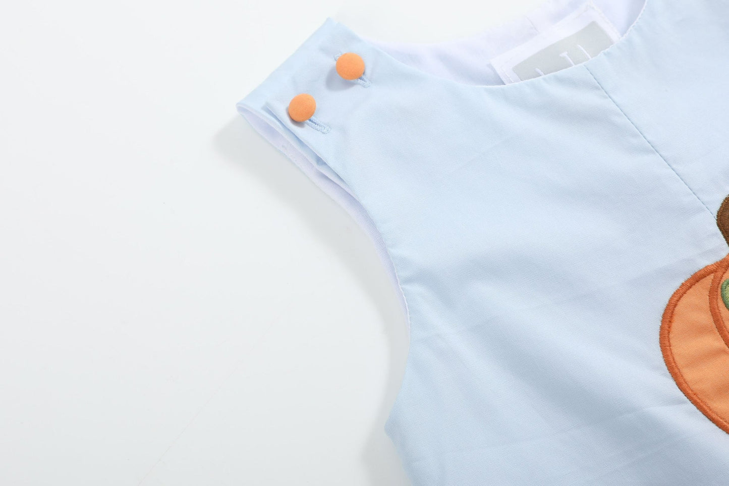 Lt. Blue Pumpkin Overalls