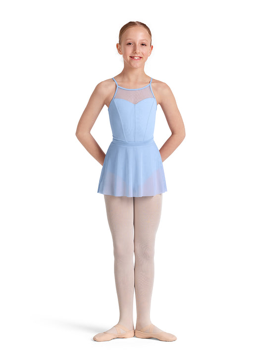 Elastic Waist Skirt - Blue