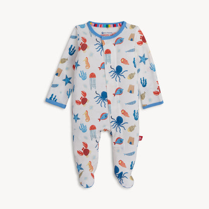 Deep Chic Blue Modal Footie