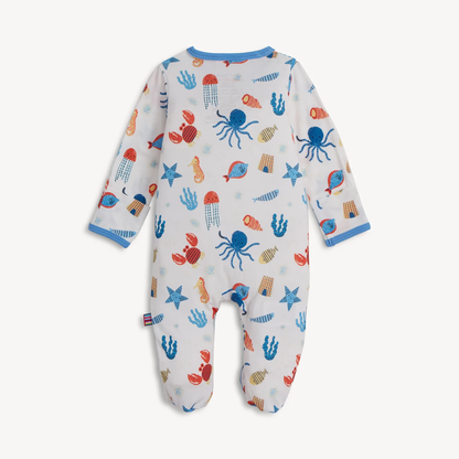 Deep Chic Blue Modal Footie