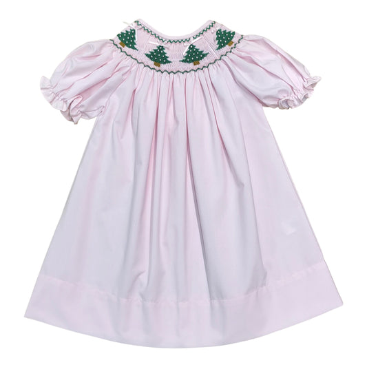 Christmas Tree Pink Dress
