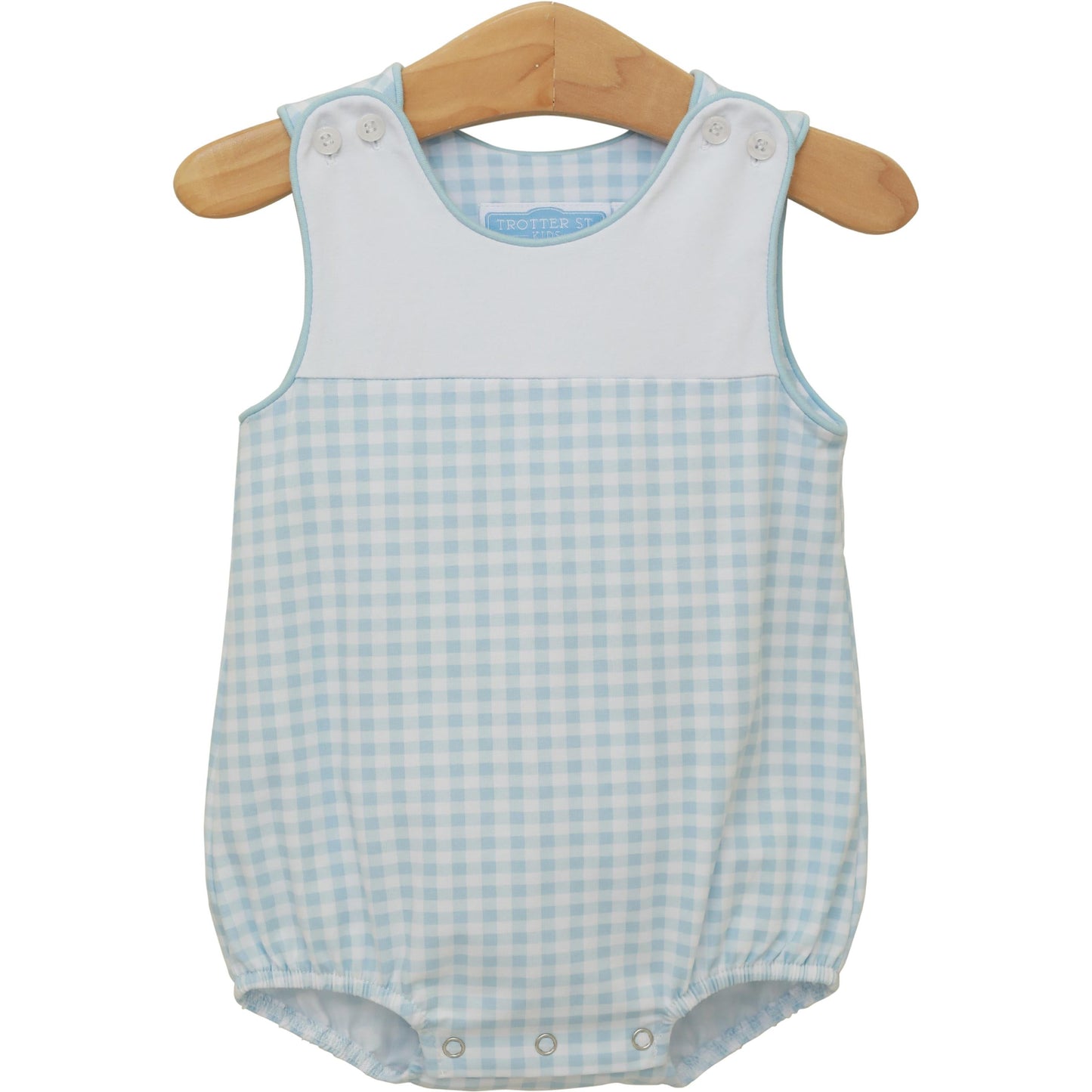 Madden Bubble - Lt. Blue Gingham