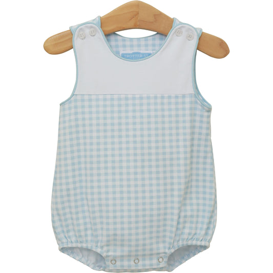 Madden Bubble - Lt. Blue Gingham
