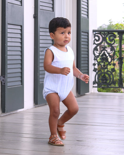 Madden Bubble - Lt. Blue Gingham