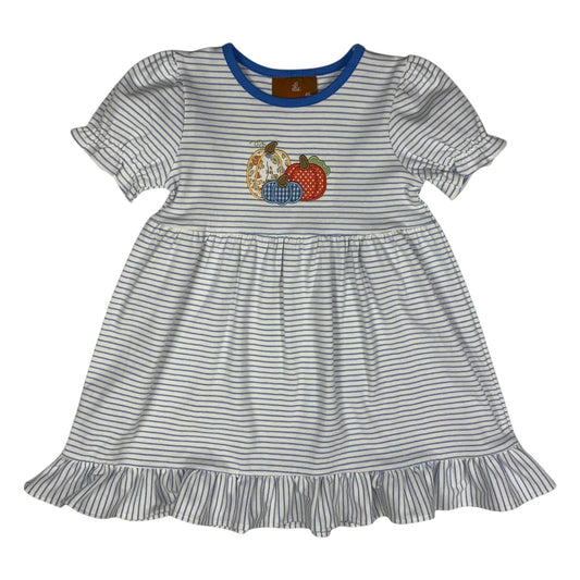 Pumpkin Applique Dress