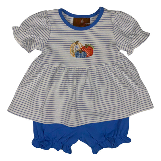 Pumpkin Applique Bloomer Set