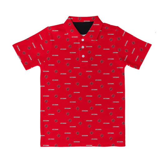 Repeat Logo Polo Tee