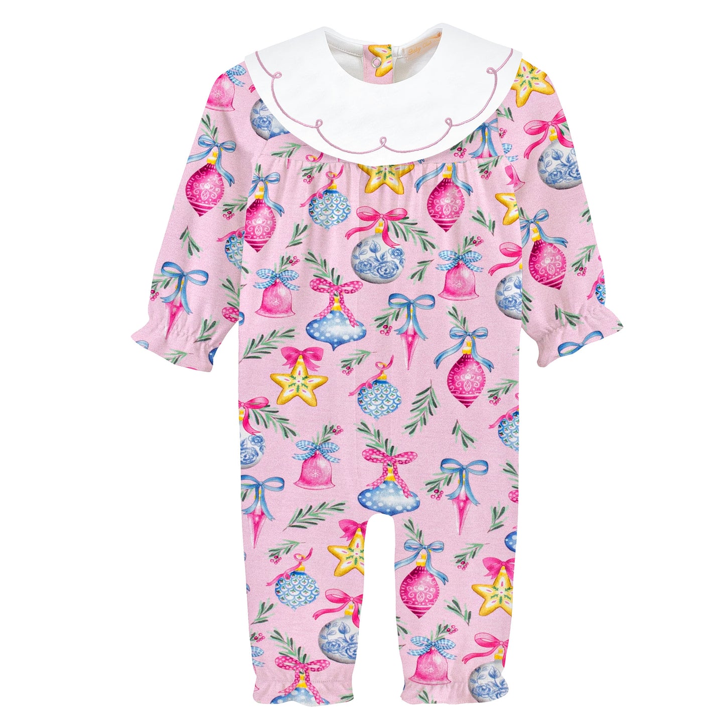 Bright Holiday Collar Playsuit