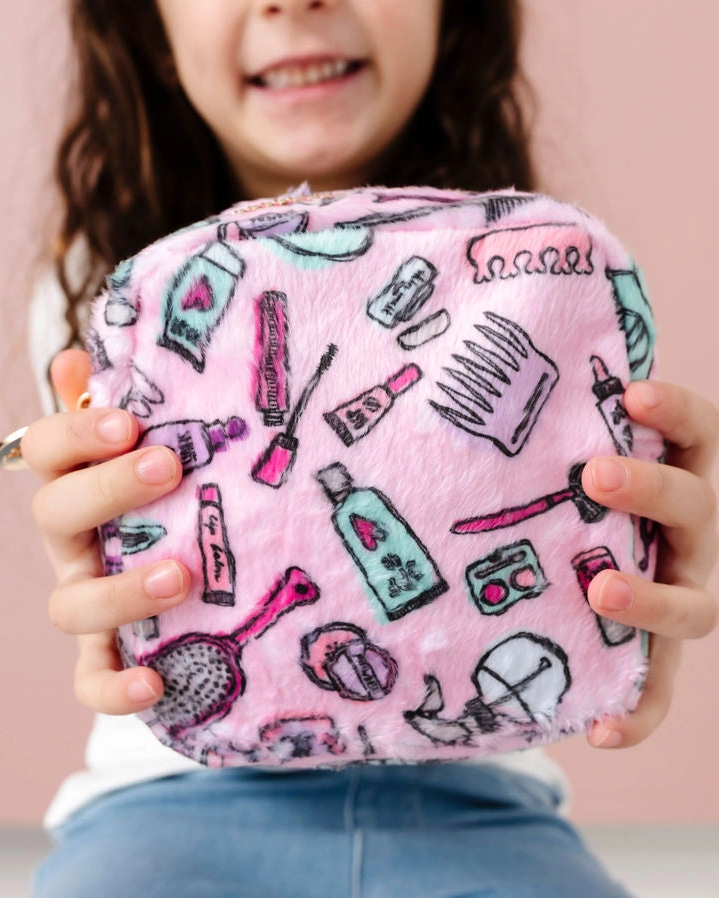 Small Plush Pouch - Makeup