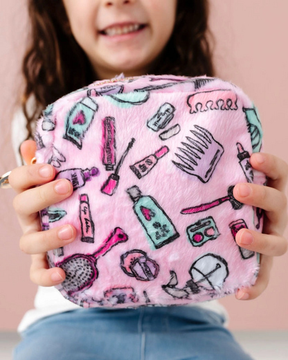 Small Plush Pouch - Makeup