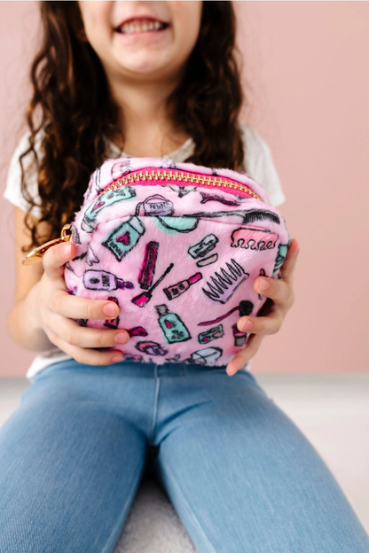 Small Plush Pouch - Makeup
