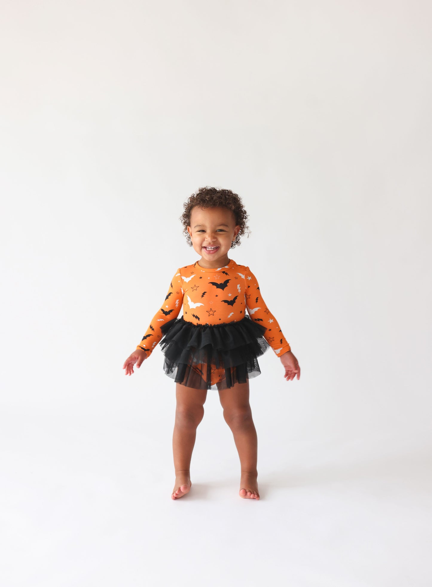 Hendrix - LS Tulle Skirt Bodysuit