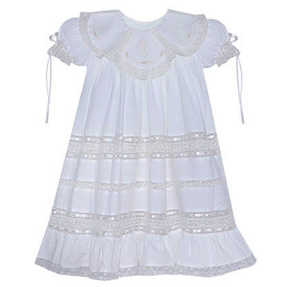 White Faustina Dress - PR209D