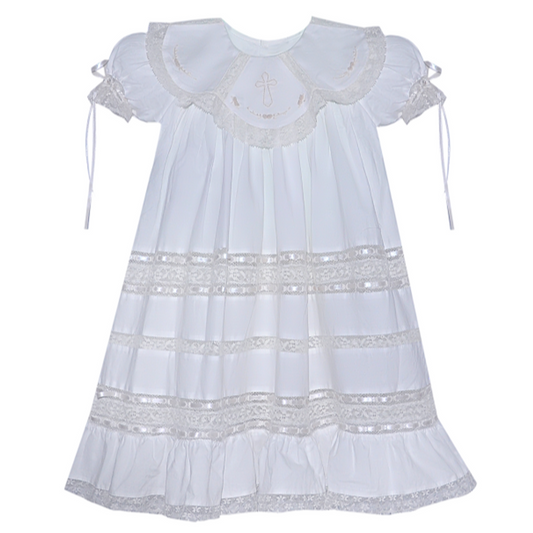 White Faustina Dress - PR209D