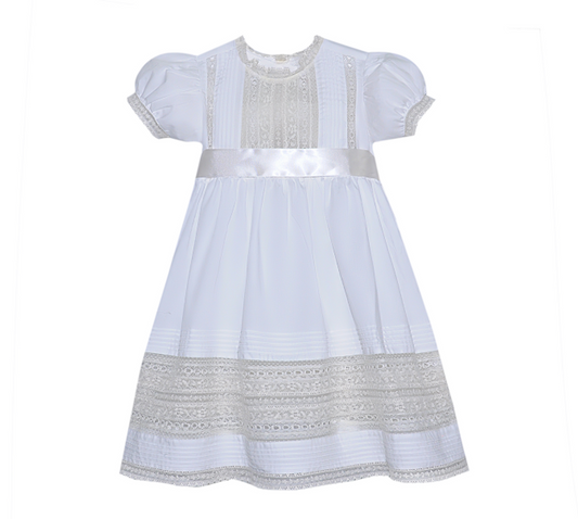 White Rosary Dress - PR211D