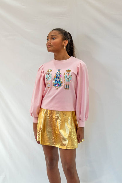 Sequin Nutcracker Sweatshirt