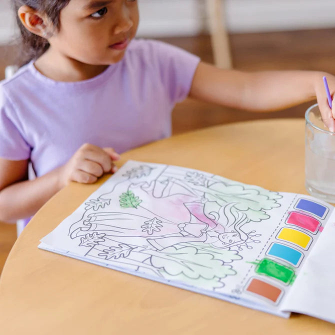 Princess Paint W/ Water Kids' Art Pad