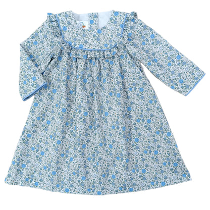 Blue Floral Dress