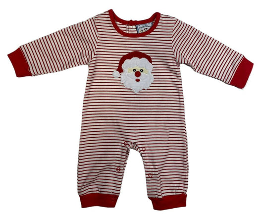 Santa Appl. Boy Romper - 822