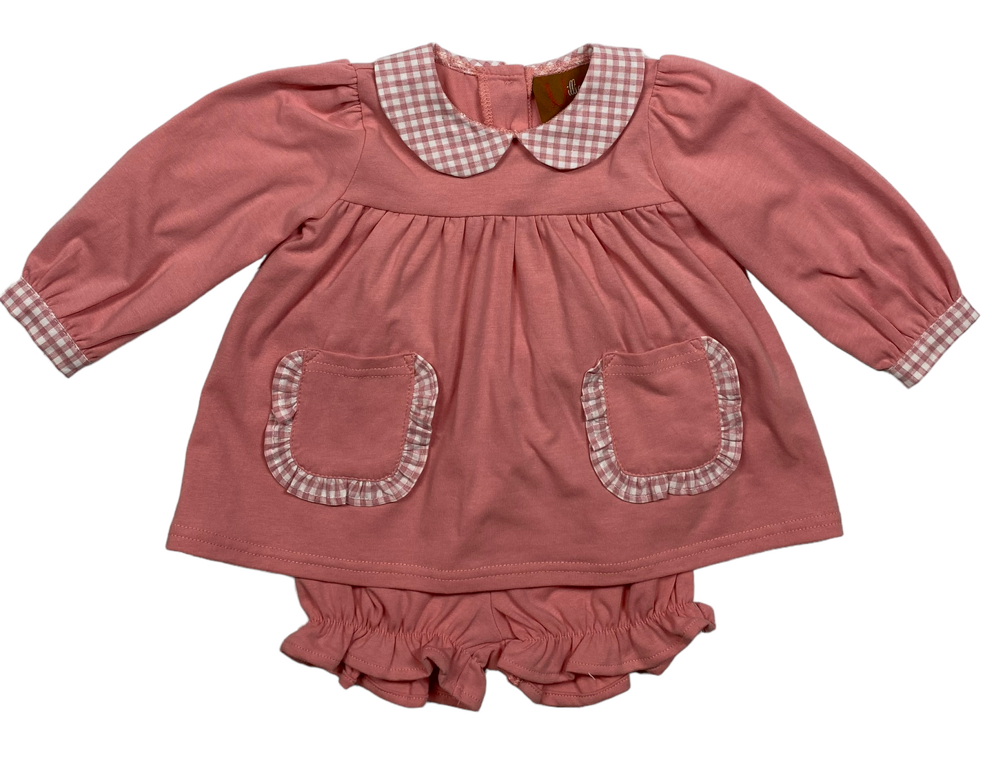 Ellie Pink Bloomer Set - 601